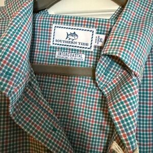 Southern Tide Multicolor Plaid Shirt